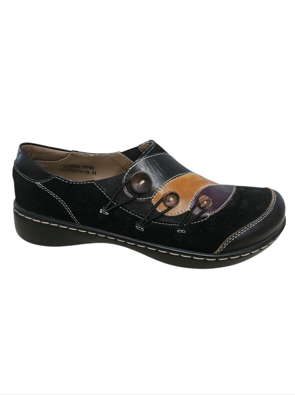 L'Artiste by Spring Step Grenadine Shoes Leather Slip On Women's Size 41